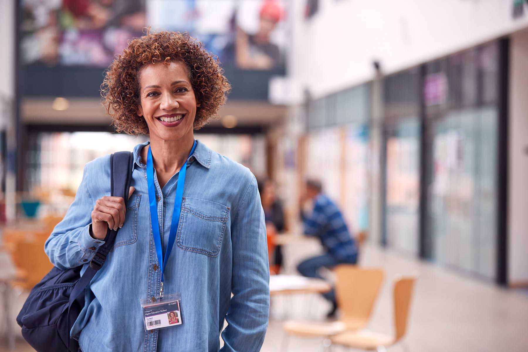 portrait of mature female teacher or student in co 7274QDR - Holy Comforter Episcopal Church & School